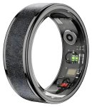 Colmi R10 vel. 7 černá / Chytrý prsten / Bluetooth 5.0 / 5ATM / SpO2 / monitor spánku (R10 Black 7)
