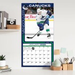 JF Turner Kalendář Vancouver Canucks NHL 2026 Wall Calendar