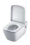 GEBERIT - Duofix Set předstěnové instalace, klozetu a sedátka Tece One, tlačítka Sigma01, Rimless, SoftClose, alpská bílá SANI11CT3101