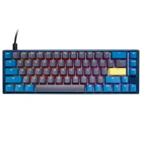 Ducky One 3 Daybreak Cherry MX-Speed-Silver modrá / herní klávesnice / mechanická / drátová USB-C / US (DKON2167ST-PUSPDDBBHHC1)
