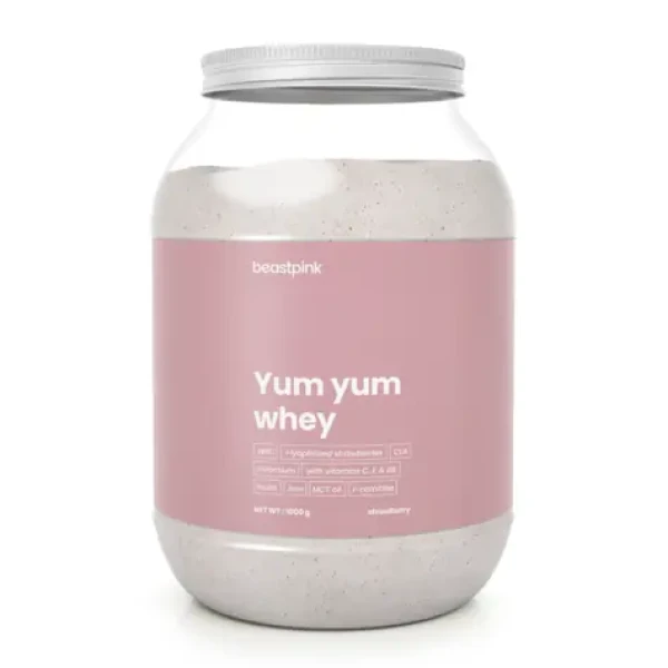 Yum Yum Whey - BeastPink (strawberry splash, 1000 g, 1000 g) (28936-4-strawberrysplash)