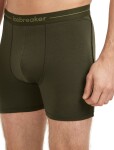 Pánské merino boxerky ICEBREAKER Mens Anatomica Boxers, Dark Loden velikost: M