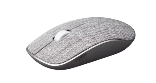 Rapoo M200 Plus Multi-mode šedá / bezdrátová optická myš / 1300 DPI / 2.4 Ghz / BT 3.0 a 4.0 / 3 tl. + kolečko (6940056186959)