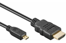 Kabel s Ethernetem, HDMI (M) - microHDMI (M) / 2m / high speed