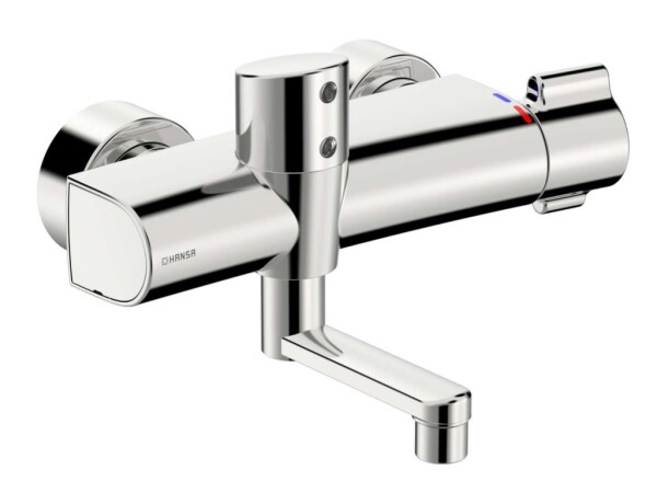HANSA - Clinica Elektronická termostatická umyvadlová baterie, bateriové napájení, chrom 08866201
