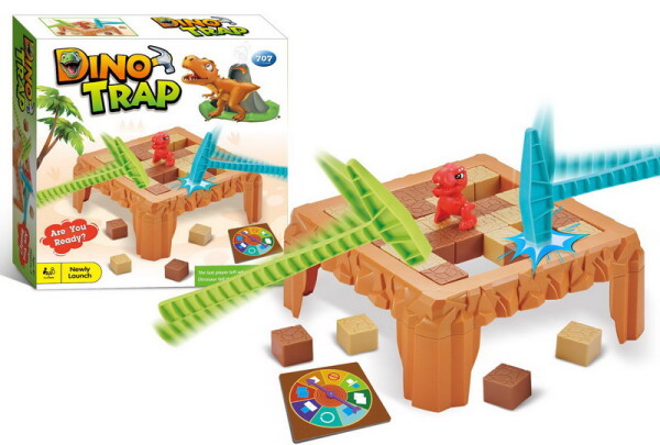 Hra dinosaurus 21x21x9,2 cm