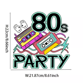 Ptakoviny.cz Nažehlovačka 80. léta party - 1 kus