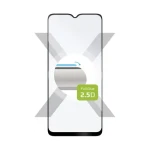Tvrzené sklo pro Ochranné tvrzené sklo Fixed Full-cover pro Zte Blade A54, lepení přes celý displej, černé