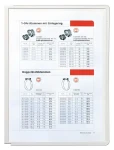 Durable Sherpa Panel A4 šedá / Přehledová deska / Polypropylen / rám (560610)