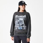 New Era Pánská mikina Las Vegas Raiders NFL Washed Oversized Crew Neck Sweater Velikost: L