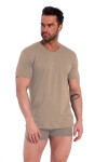 Tričko Cornette 202 New kr/r 3XL-5XL béžová 5XL