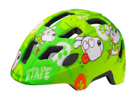 Dětská cyklistická přilba ETAPE KITTY 2.0, zelená, vel. XXS (velikost XXS pro obvod hlavy 44-48 cm)