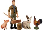 Mamido Sada figurek - farmář a zvířáta
