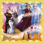 TREFL Puzzle 3v1 Frozen - Síla Anny a Elsy