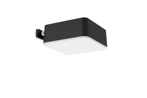 Vynce solární venkovní nástěnné Led svítidlo 1,5W 200lm 2700K Ip44, černé
