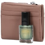 Trendy dámská mini koženková peněženka Coveri Arbi, starorůžová