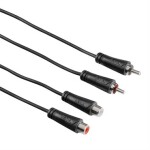 Hama Standard (1*) prodlužovací audio kabel 2 cinch - 2 cinch 5 m (122278-H)