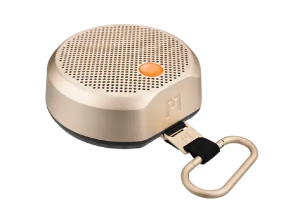 Mondo Speaker Small zlatá / přenosný reproduktor / 25W / 3000mAh / USB-C (M2402)
