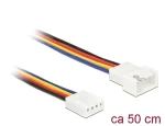 Delock / Prodlužovací kabel PWM pro ventilátor / 4-pin / 0,5 m (85362)
