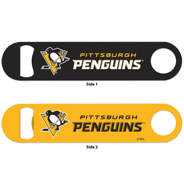 Wincraft Otvírák Speed Pittsburgh Penguins NHL Metal Bottle Opener 2 Sided