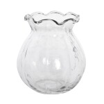 Strömshaga Skleněná váza Linnéa Clear Small, čirá barva, sklo
