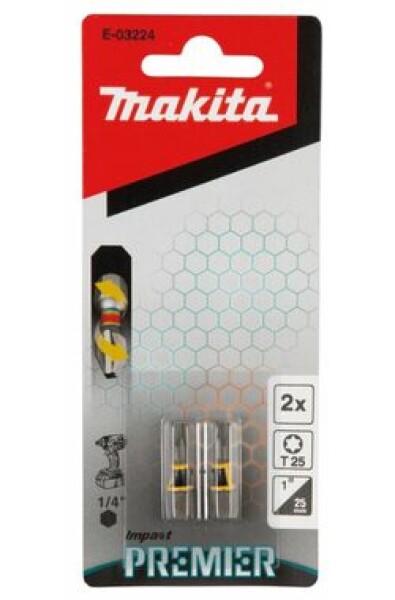 Makita E-03224 Impact Premier Sada bitů T25x 25 mm 2 ks (E-03224)