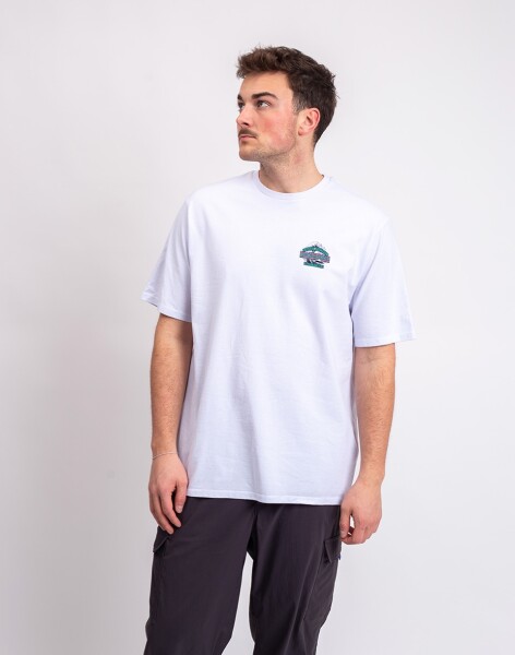 Tričko Patagonia M's Great Waves Responsibili-Tee® White