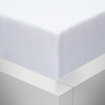 Stanex Napínací prostěradlo jersey - bílé ROZMĚR: (š/d/v) 160 x 200 x 20 cm, Barva: BÍLÉ