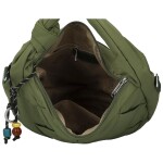 Moderní dámská textilní kabelka na rameno Haniel, zelená