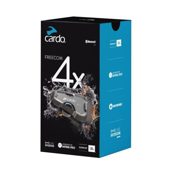 Cardo Freecom 4X (Jbl) Interkom na motocykl