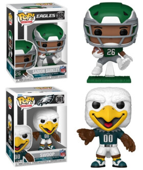 Funko Figurka POP! Saquon Barkley #26 & Swoop Philadelphia Eagles NFL Combo
