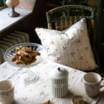 Strömshaga Povlak na polštář Tilda White 45 × 45 cm, krémová barva, textil