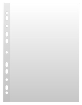 Prospektové obaly A4 matné Donau, PP, 50µm, 100 ks