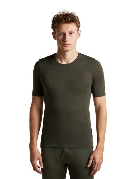 Pánské merino triko krátký rukáv ICEBREAKER Mens 175 Everyday SS Crewe, Dark Loden velikost: XL