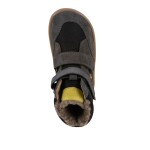 Dětské zimní barefoot boty UP HILL WOOL Gray/Black Froddo G3160262-3 - 33