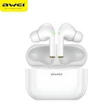 AWEI T29 bílá / Bezdrátová sluchátka / TWS / Bluetooth 5.0 / IPX4 / nabíjecí pouzdro (T26)