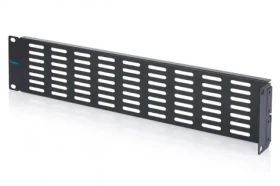 DIGITUS 19" černá / Krycí panel 2U / výklopný / ocelový plech (DN-97695)