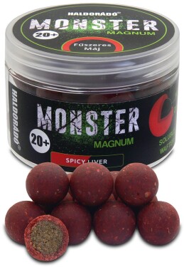 Haldorádó Pop-Up Boilies Monster Magnum 20mm 80g - Pikantní játra,Haldorádó Pop-Up Boilies Monster Magnum 20mm 80g - Pikantní játra