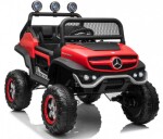 Mamido Dětské elektrické autíčko Buggy Mercedes-Benz Unimog 4x4 červené