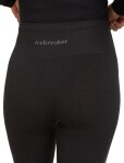 Dámské merino spodky ICEBREAKER Wmns 260 Zoneknit Seamless 25 Tights, Black velikost: L