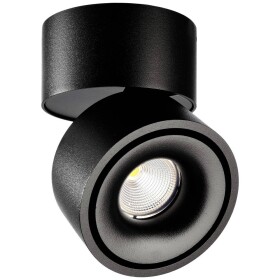 Deko Light Uni II Stropní svítidlo LED pevně vestavěné LED 12 W Energetická třída (EEK2021): G (A - G) teplá bílá sytá černá (RAL 9005)