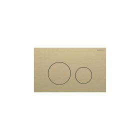 GEBERIT - Sigma40 Ovládání splachování, easy to clean, kartáčovaná mosaz 115.628.QF.1
