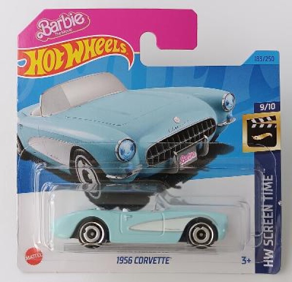 Autíčko Hot Wheels filmu Barbie 1956 Corvette