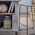 Bloomingville Nádoba na limonádu Manna Glass/Nature 5,5 l, čirá barva, přírodní barva, sklo