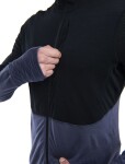 ICEBREAKER Mens Merino 200 Realfleece™ Descender LS Zip Hoodie, Black/Graphite/Cb velikost: M