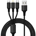 Nabíječka 10W do auta 4x USB + kabel Xtrobb 19907