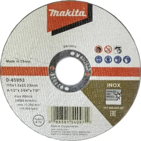 Makita D-65953 Řezný kotouč na nerez 115x1.2x22.23mm (D-65953)