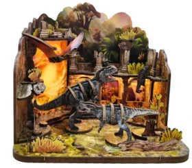 2Kids Toys Miniatura domečku Dinosauří hrad