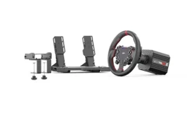 PXN VD6 Bundle / Sada volantu, základny a pedálů / Direct Drive / 6 Nm / USB / Hall senzory (PXN-VD6BUNDLE)