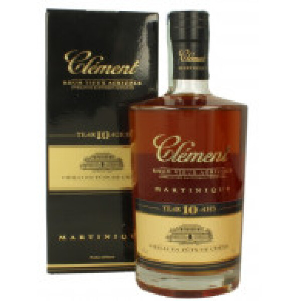 Clément Rhum 10y 42% 0,7 l (kazeta)